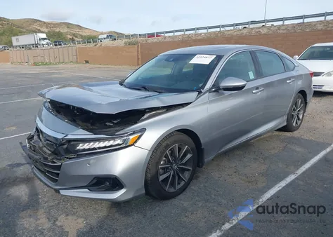 2022 Honda Accord Ex-L from USA, damaged, VIN 1HGCV1F5XNA041987